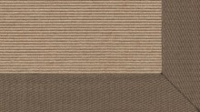 tretford Teppich LH uni_613 Marzipan mit 6 cm Leinenbordüre (Hell) im Wunschmaß