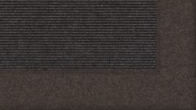 tretford Teppich F651_651 Lava mit 6 cm Wollfilz-Bordüre im Wunschmaß