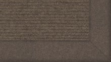 tretford Teppich F601_601 Treibholz mit 6 cm Wollfilz-Bordüre im Wunschmaß